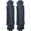 PACTHSD 1/2" x 20' Dock Lines, 2 Pack Double Braid