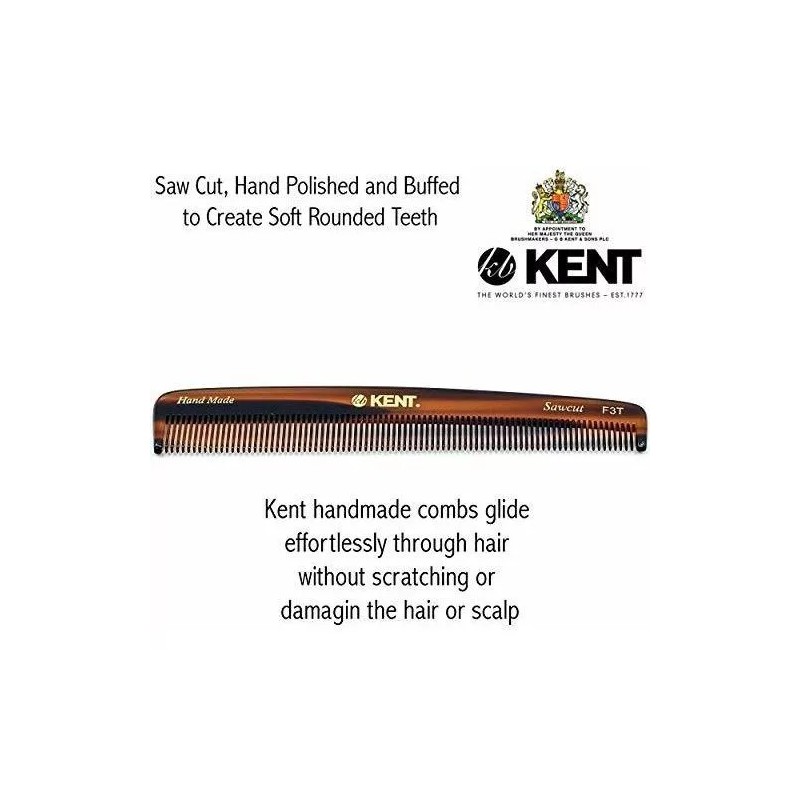 Kent Peine De Dientes Finos Kent F3t Para Cuidado Del