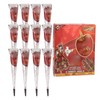 12pcs 25g Temporary Tattoo Paste Cone Shaped Lasting 5 to