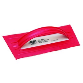 TROWL 1/8" V-NOTCH RED