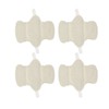 4Pcs Reusable Feminine Pads Washable Cotton Leak Proof Breathable Skin