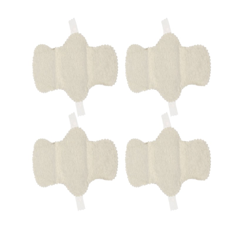 4Pcs Reusable Feminine Pads Washable Cotton Leak Proof Breathable Skin