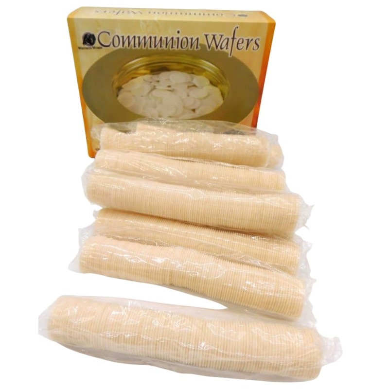 Communion Bread Thin Round Wafers 1 Inch Unleavened Kosher Made