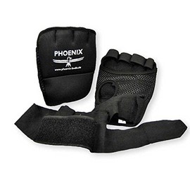 Phoenix Neoprene Gel Hand Wraps 190 cm black, xl