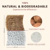 Biodegradable Natural Sponges with Coconut Fiber - Eco-Friendly Cleaning for