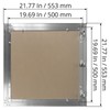 ECOPRO VENT 20" x 20" Inch Aluminum Drywall Access Panel