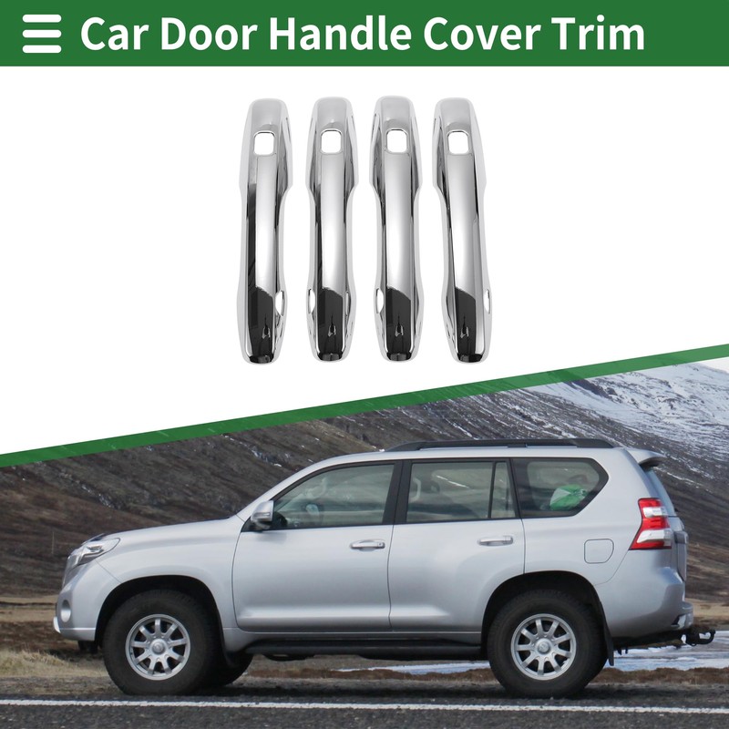 Motoforti Car Door Handle Cover Trim, Side Door Handle Cover,