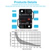 NC 120 AMP Fuse Holders,Audio Circuit Breaker,Reset Fuse Inverter, 12V-48V