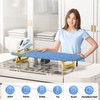 KINGBOARD Tabletop Ironing Board, Small Ironing Board with Iron Holder,