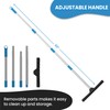 SCRUBIT Fur Remover Broom, Pet Hair Removal Tool with Squeegee