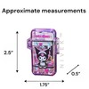 NIVEK Cool Transparent Cute Lighter, Pink Red Flame Lighter, Refillable