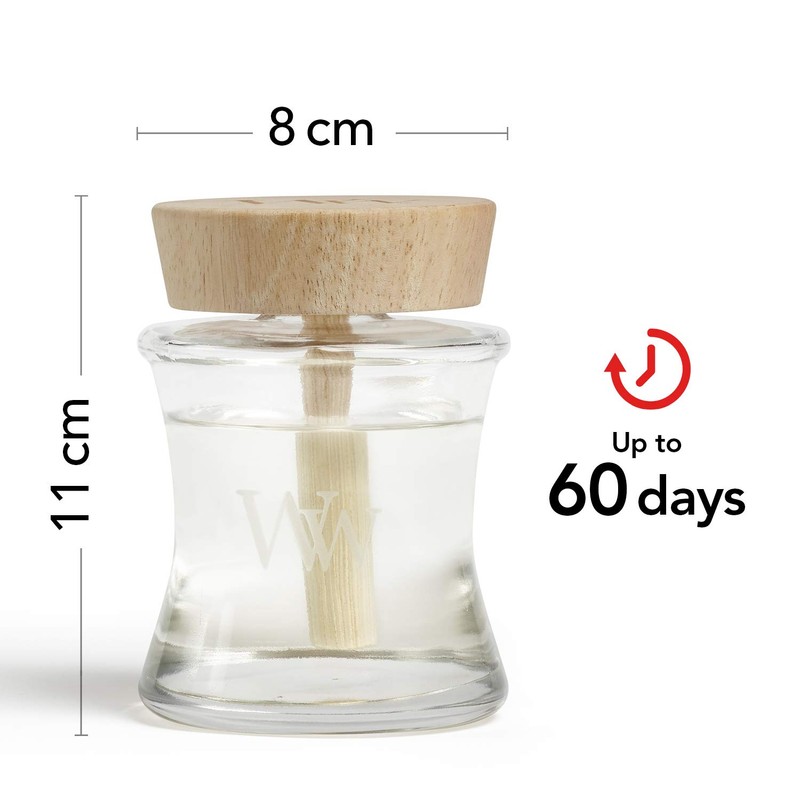 Woodwick Diffusor, Rattan, Weiß, Nicht zutreffend