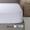 Royal Bedding Viscose from Bamboo and Cotton-Blend Fitted Sheet, Silky