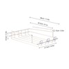 Refrigerator Egg Rack Stainless Steel Drawer Type Egg Storage Container