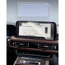 for 2026 Lincoln Aviator Reserve Screen Protector 2 Set PET of 2026 2025 Lincoln Aviator Screen Protector (Premiere/Reserve/Black Label)13.2 Inch Navigation Protective Film 2025 Aviator Accessories -HD Easy Install Bubble Free 【Removes Without Resi