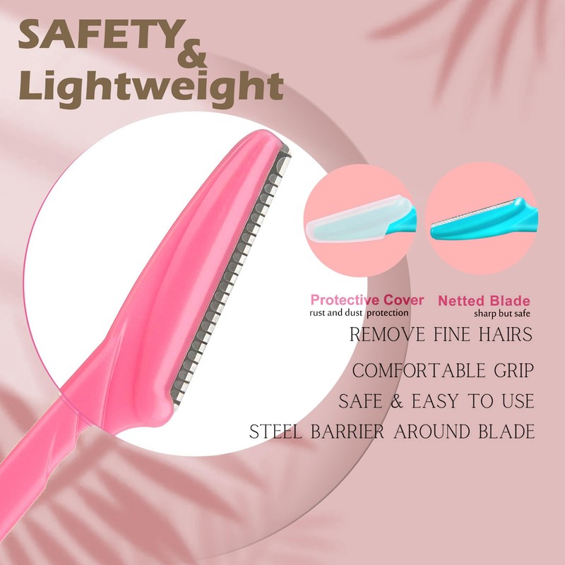 Soft 'N Style Ladies Eyebrow Grooming Razors Shaver Set Pack