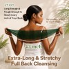 Esponja de red africana para la ducha, 2 esponjas exfoliantes