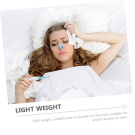 minkissy Sets Nose Nasal Stopper Clips Nose Bleed Stopper Clip Professional Nasal for Comfortable Use Pcs