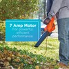 BLACK+DECKER Electric Leaf Blower, Handheld Blowers for Lawn Care, Lightweight,