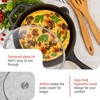 9.5-Inch Glass Lid for Victoria Round 10-Inch Cast Iron Skillet