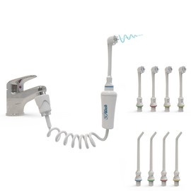 SOWASH - Verpackung "FAMILY" - am Wasserhahn anschließbare Puls-Munddusche für die Mundhygiene