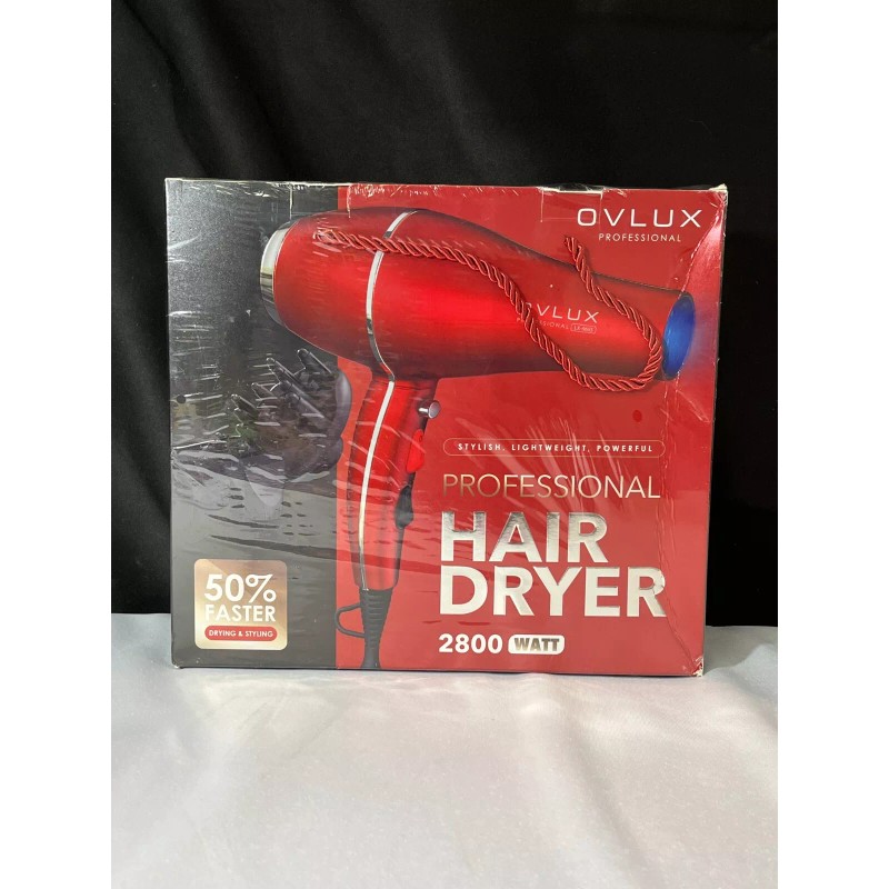 Ovlux LX-6655 Electric Long Cord 2800 Watt Lightweight Professional Hair