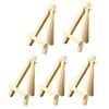 Wooden Table Top Easel, 5pcs 5inch Mini Display Wood Easel