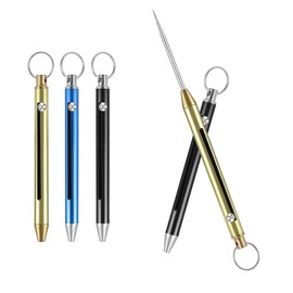 3 PCS Titanium Toothpicks,Metal Toothpick,Metal Tooth Pick,Reusable Tooth Pick Metal,Reusable Toothpick，Pocket Toothpicks Suitable for Home,Outdoor,Travel,Picnic and Camping,Keychain Etc.