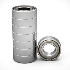 Aopin 6000Z Skateboards Bearings Ball Bearings ID 0.39 x OD 1.02 Inch Applicable for Skateboards, 3D Printer, Inline Skates, Roller Skates, Longboards, Scooters, 8 Pcs