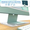CaSZLUTION Acrylic Stand Base Widener for 24-inch iMac 2021-2024 M1/M3/M4