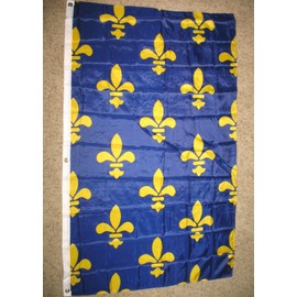 Ancient Banner of France Flag 3'x5 French Fleur De Lis