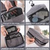 YYGOJOY Hanging Toiletry Bag Men Women, Travel Wash Bag Make