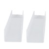 2Pcs Hat Holder Acrylic 14 Slots Non Slip Multifunctional Baseball