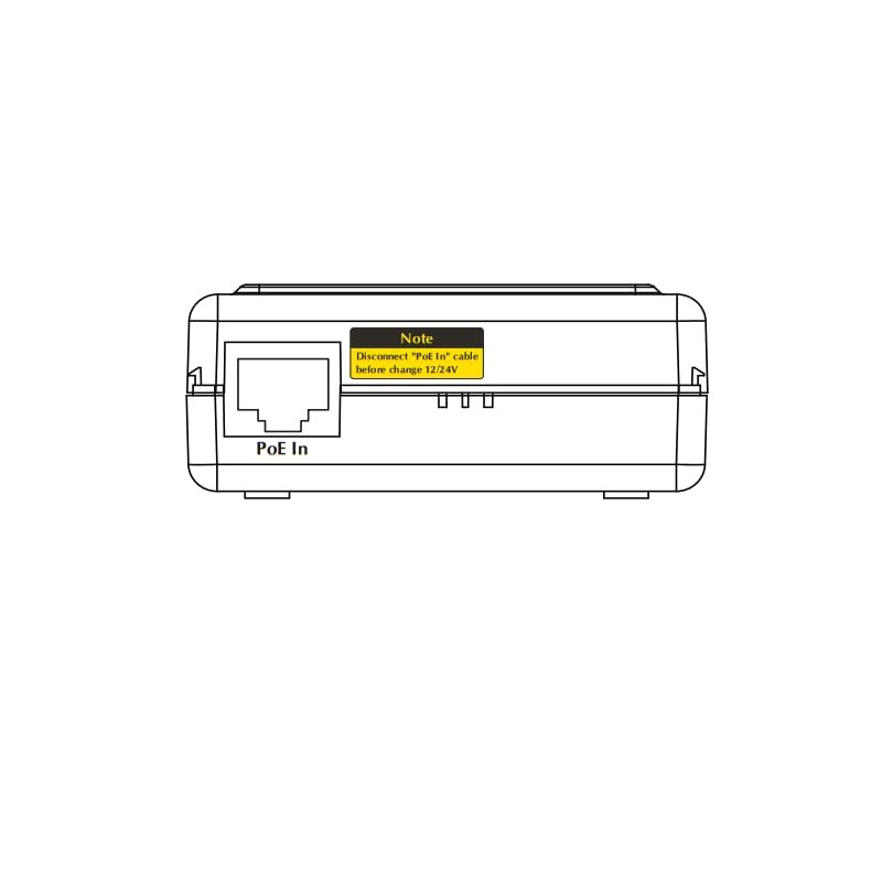 Planet POE-162S Splitter Hpoe 802.3At 12/24Vdc