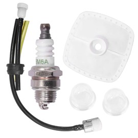 Saihisday Air Filter Fuel Line Primer Bulb Spark Plug for Echo ES-250 PB-250LN PB252 ES-252 Blower GT251 GT251E SRM251 SRM251E Trimmer