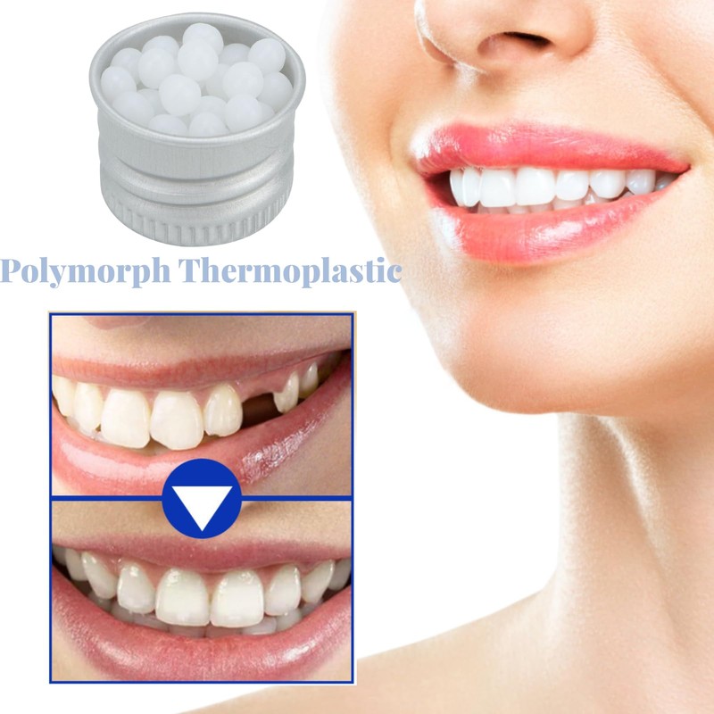 AUNMAS Thermoplastic Beads, 20g Moldable Plastic Reusable Meltable Polymorph Pellets