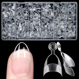 600pcs Uñas Postizas Nail Art Tips, Francesa Uñas Acrilicas Uñas Falsas