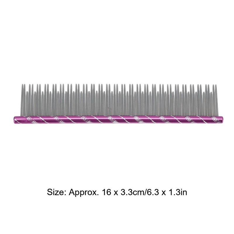 Pet Hair Removal Comb Rugged Durable Reusable Comfortable Open Knot