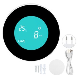 LCD Display WIFI Combustible Gas Leak Detector Smart Alarm Sensor for Tuya