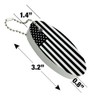 GRAPHICS & MORE Subdued Reverse American USA Flag Black White