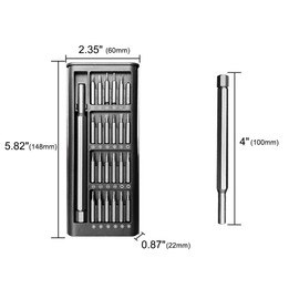 24-in-1 Small Precision Screwdriver Set, Professional Mini Repair Tool Kit Ideal for Various Home Maintenance Tasks
