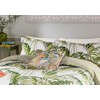 Sanderson PALM HOUSE PILLOW CASE OXF BOTANICAL GREEN, Gray, Standard