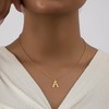 Gold Initial B Necklace for Women Girls Dainty Choker Letter