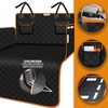Xtremeauto Waterproof Car Boot Liner with Orange Trim - Universal