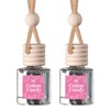 Scented Car Freshener 2 Pack - Long-lasting Fragrance:_Cotton Candy