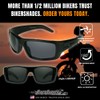 Bikershades Motorcycle Biker Safety Day Riding Sunglass Foam Padded Men