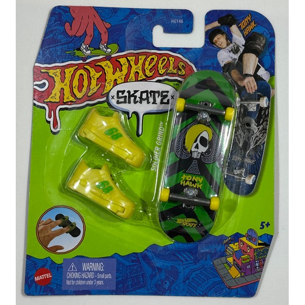 Hot Wheels Skate - 2023 - Soldier Grind - 2/8 - Tony Hawk Originals - Mint/NrMint - Ships Bubble Wrapped in a Box