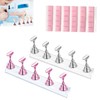 2 Sets Nail Stand Display, Magnetic Nail Tips Stand, Nail