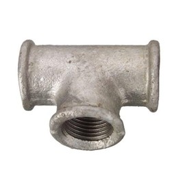 CORNAT VFB130112 1 x 1/2-inch T-Piece Zinc Coated reducing Outlet