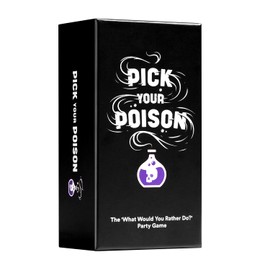 Pick Your Poison Party Game - The “What Would You Rather Do?” Family Card Game - for Kids, Tweens, Teens, College Students, Adults and Families, at Fun Parties and Board Games Night with Your Group